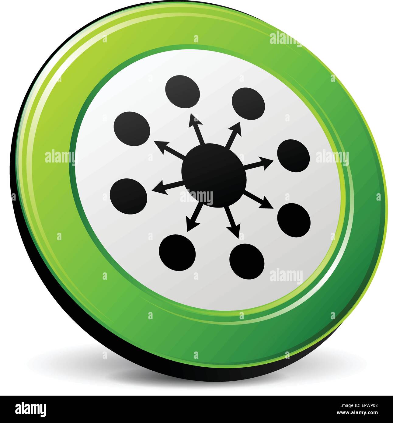 illustration of seo 3d icon on white background Stock Vector Image ...
