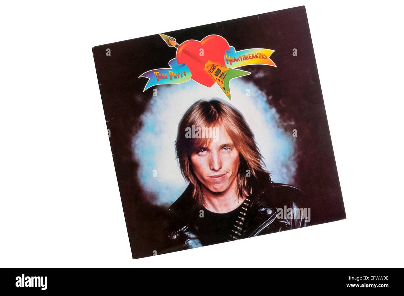 Tom Petty and the Heartbreakers was the eponymous debut album by the band of the same name, released in 1976 by Shelter Records. Stock Photo