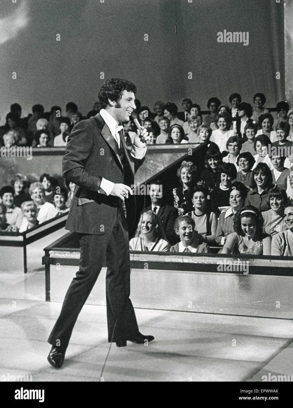 TOM JONES Welsh pop singer on his TV show This Is Tom Jones about 1969 ...