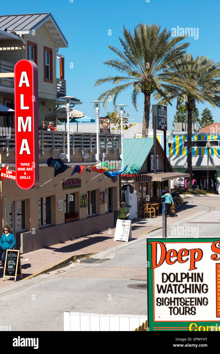 Johns pass village and boardwalk hires stock photography and images