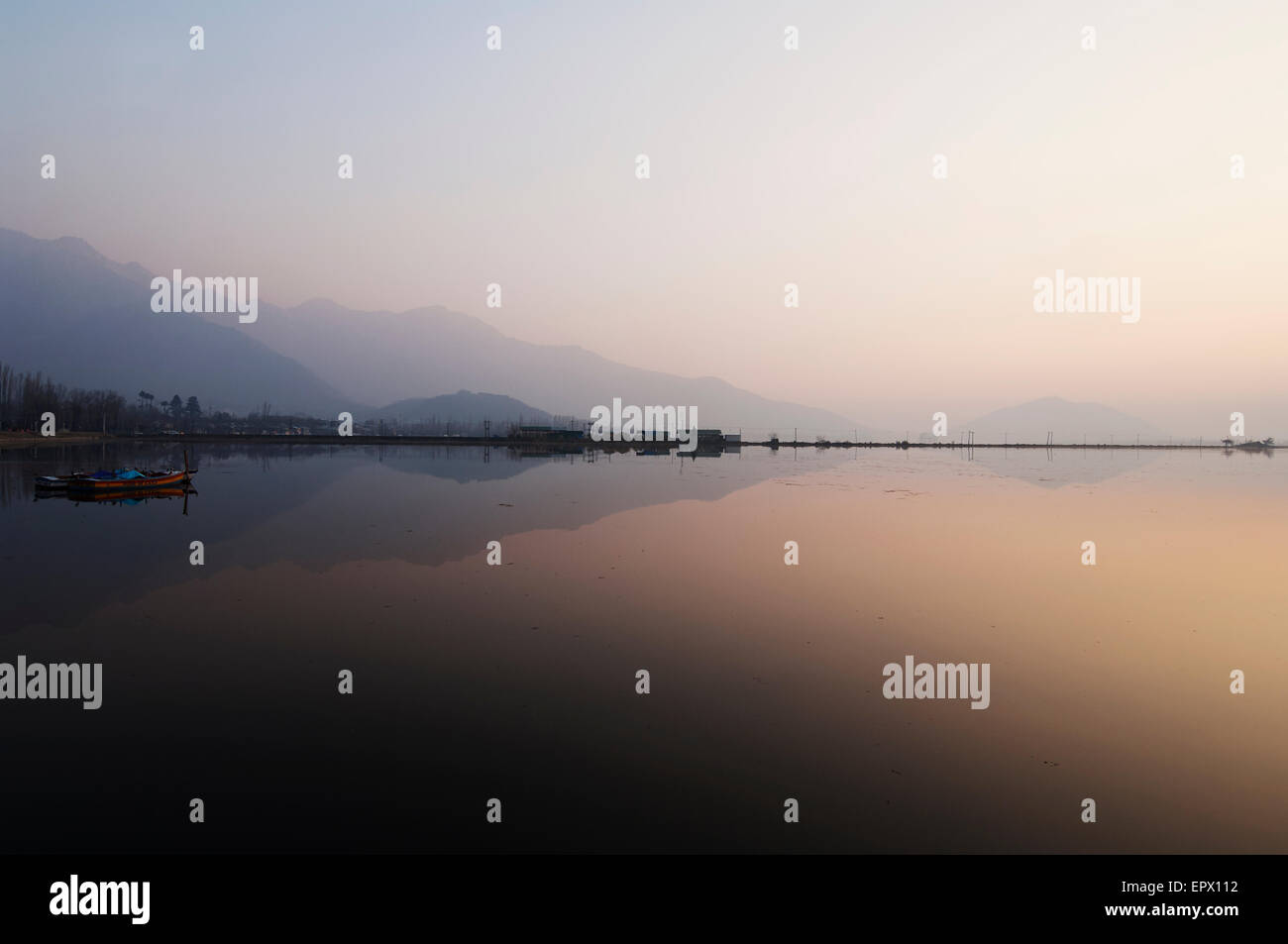 Dal Lake, Kashmir Stock Photo