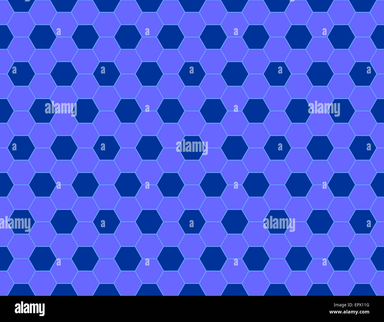 seamless texture of hexagons in blue colors Stock Photo - Alamy