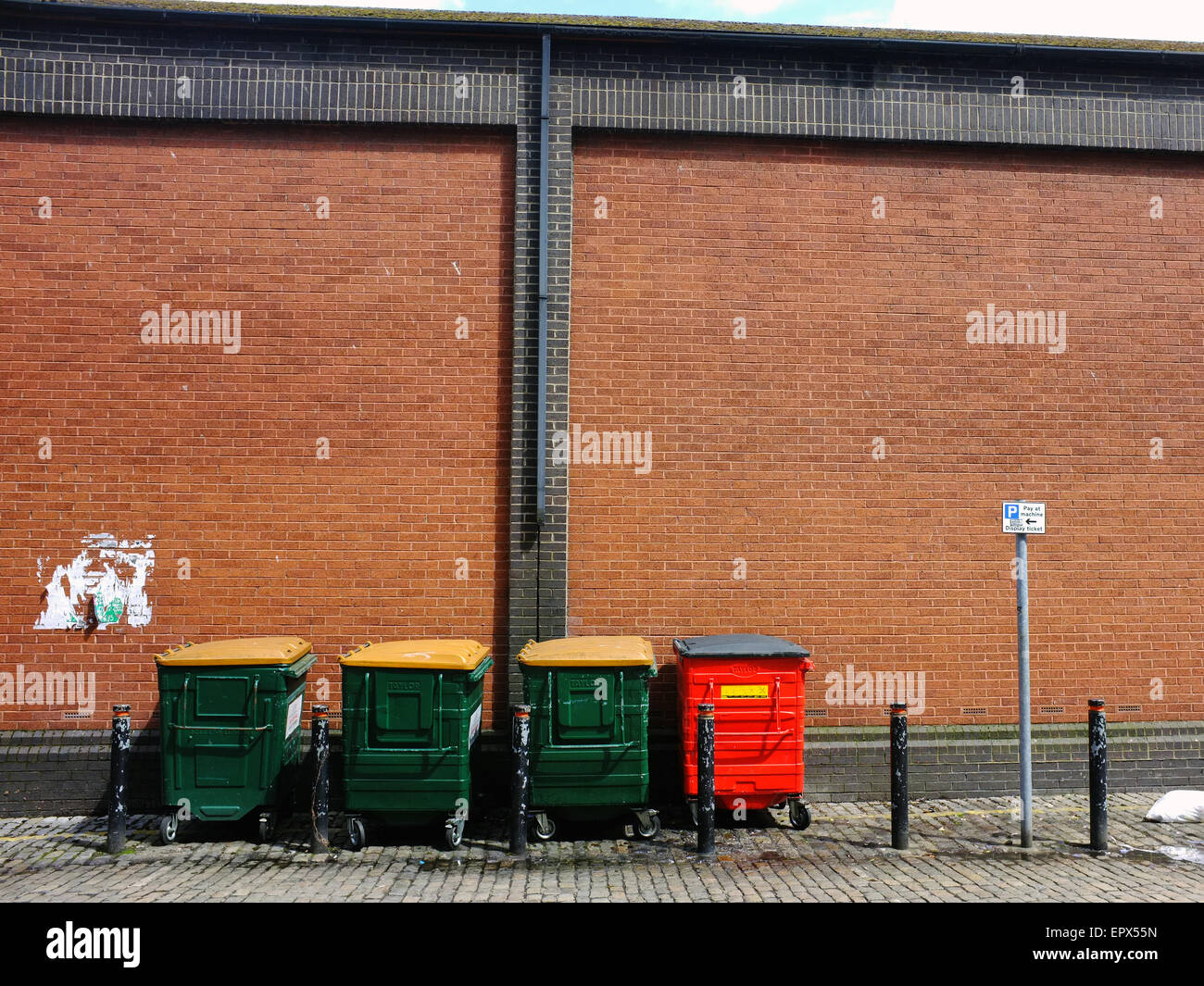 Council Wheely Bins High Resolution Stock Photography and Images Alamy