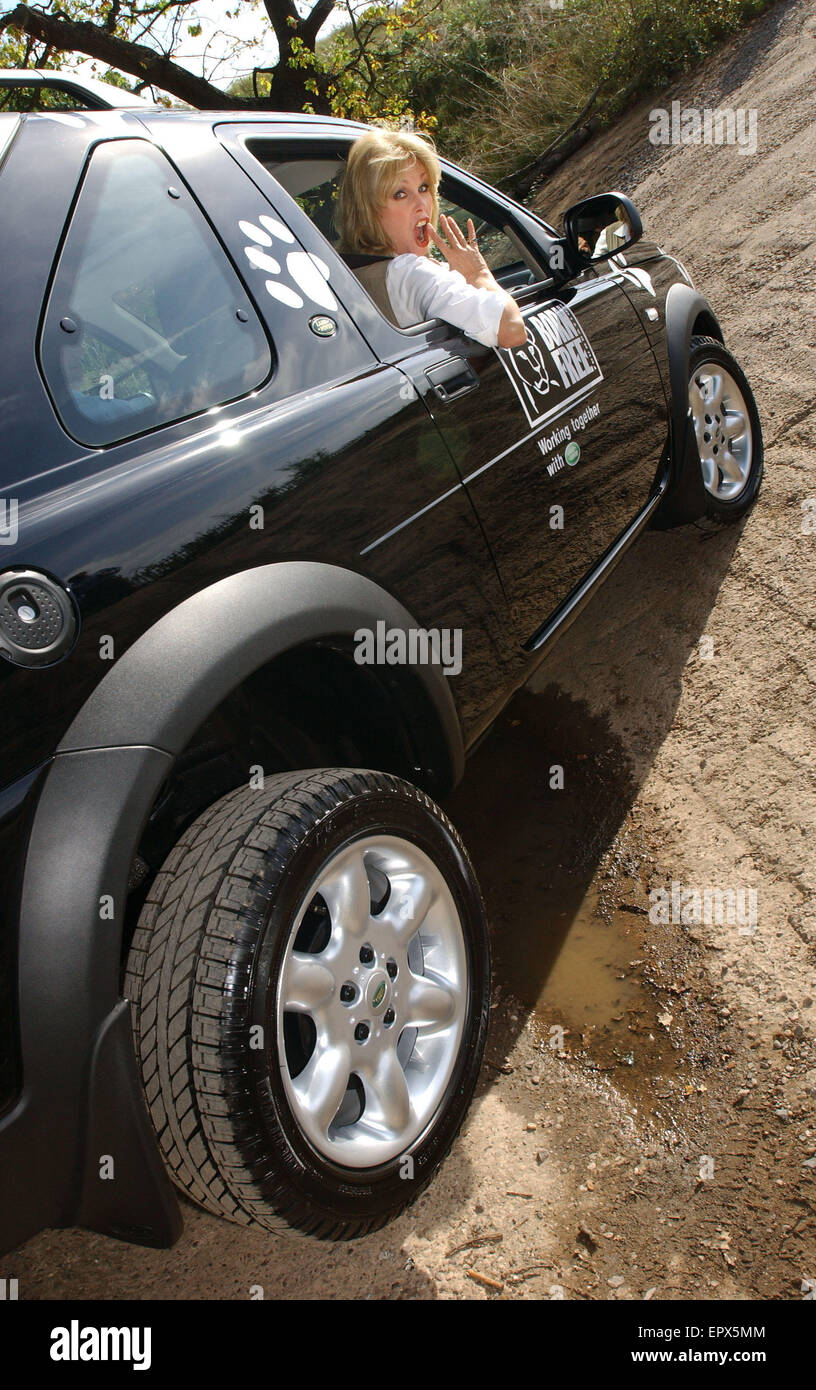 joanne lumley Stock Photo