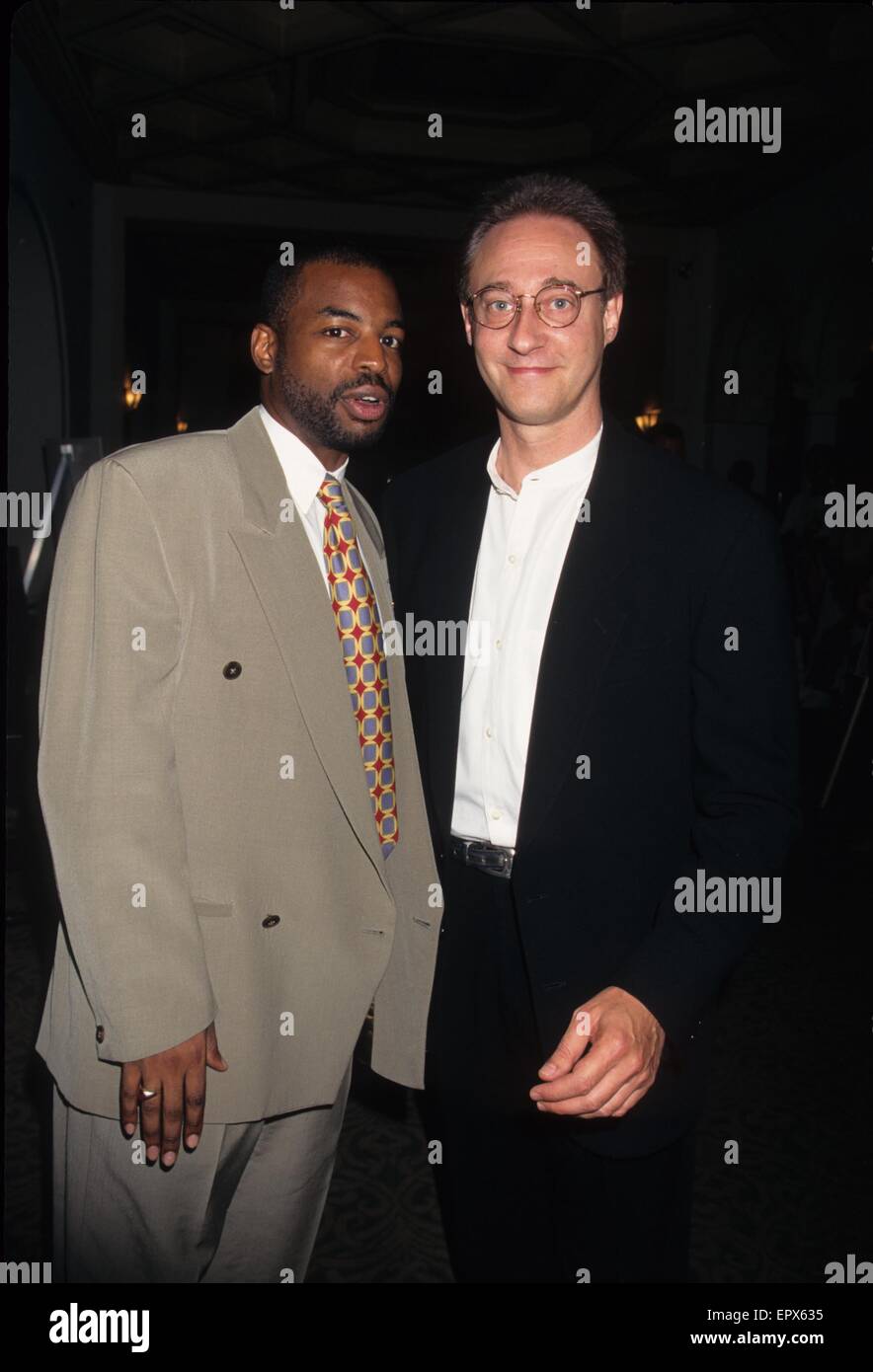 BRENT SPINER with Levar Burton.Sherry Lansing Walk of Fame Star  1996.k5725lr. © Lisa Rose/Globe Photos/ZUMA Wire/Alamy Live News Stock  Photo - Alamy