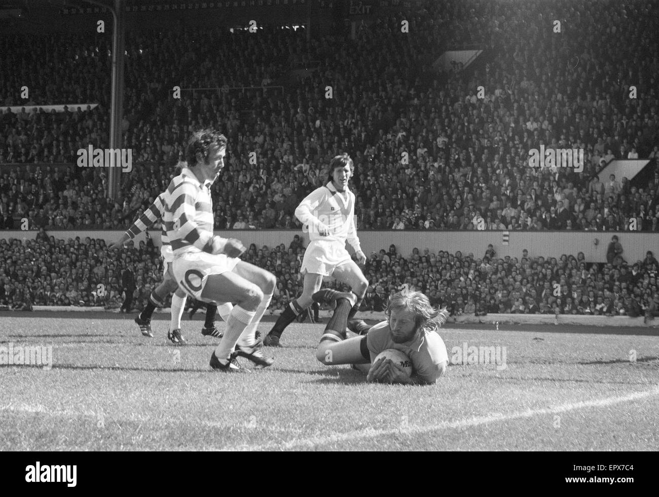 Celtic 3-1 Airdrie, Scottish FACup Final, Hampden Park, Glasgow, Scotland, Saturday 3rd May 1975. Stock Photo