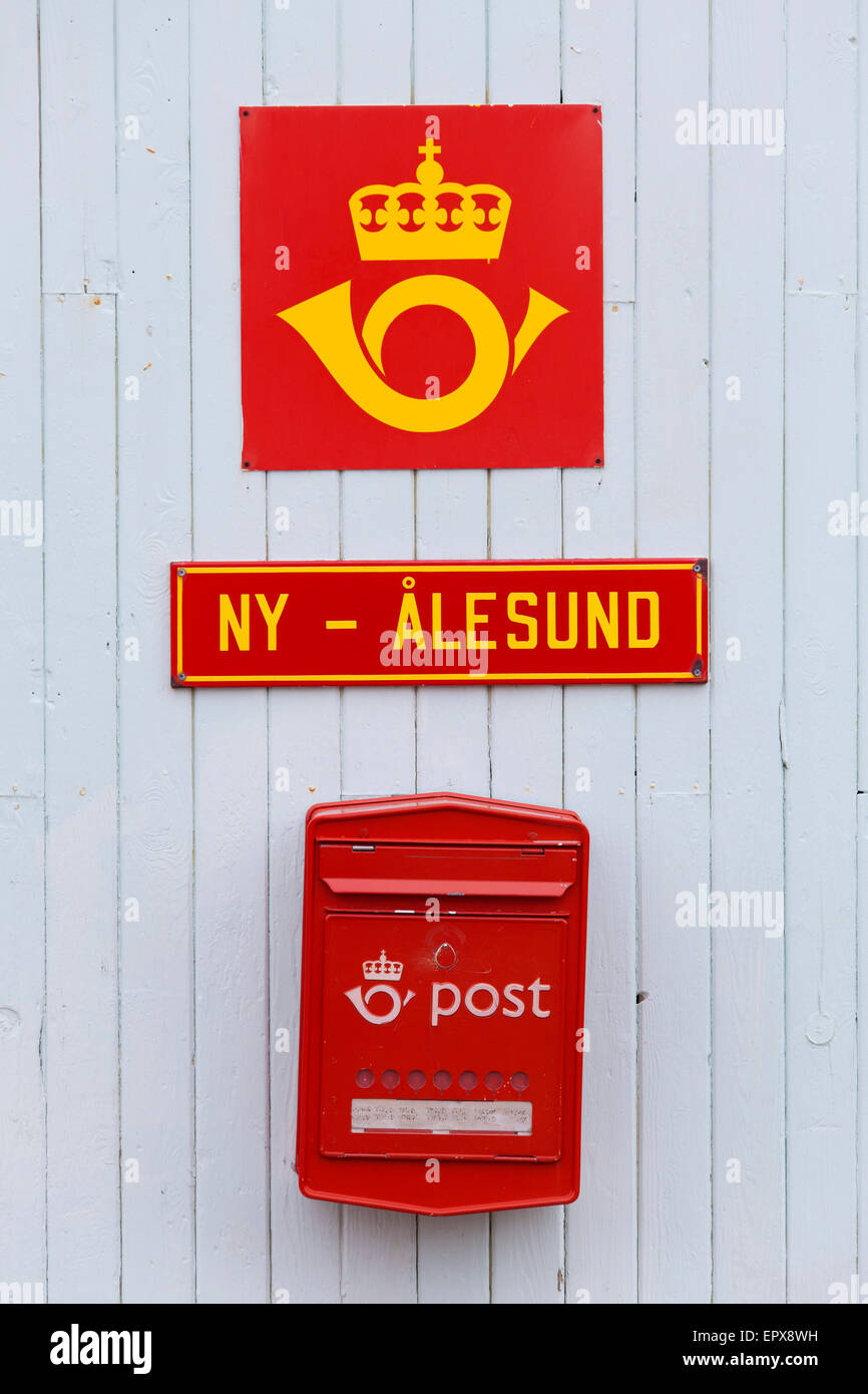 World's northernmost post office in Ny Ålesund, former mining village