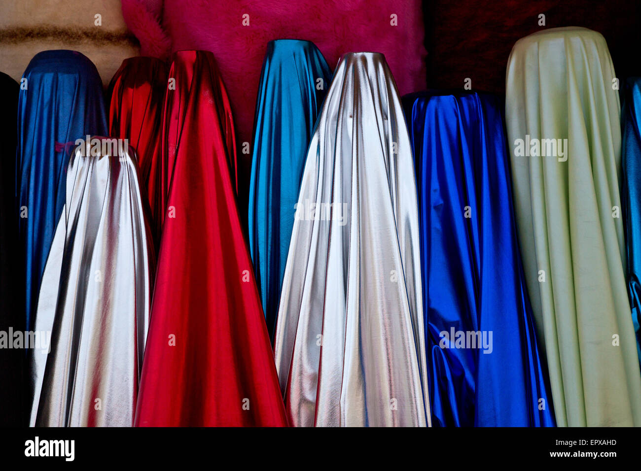 Fabric, garment center, Los Angeles, California Stock Photo Alamy