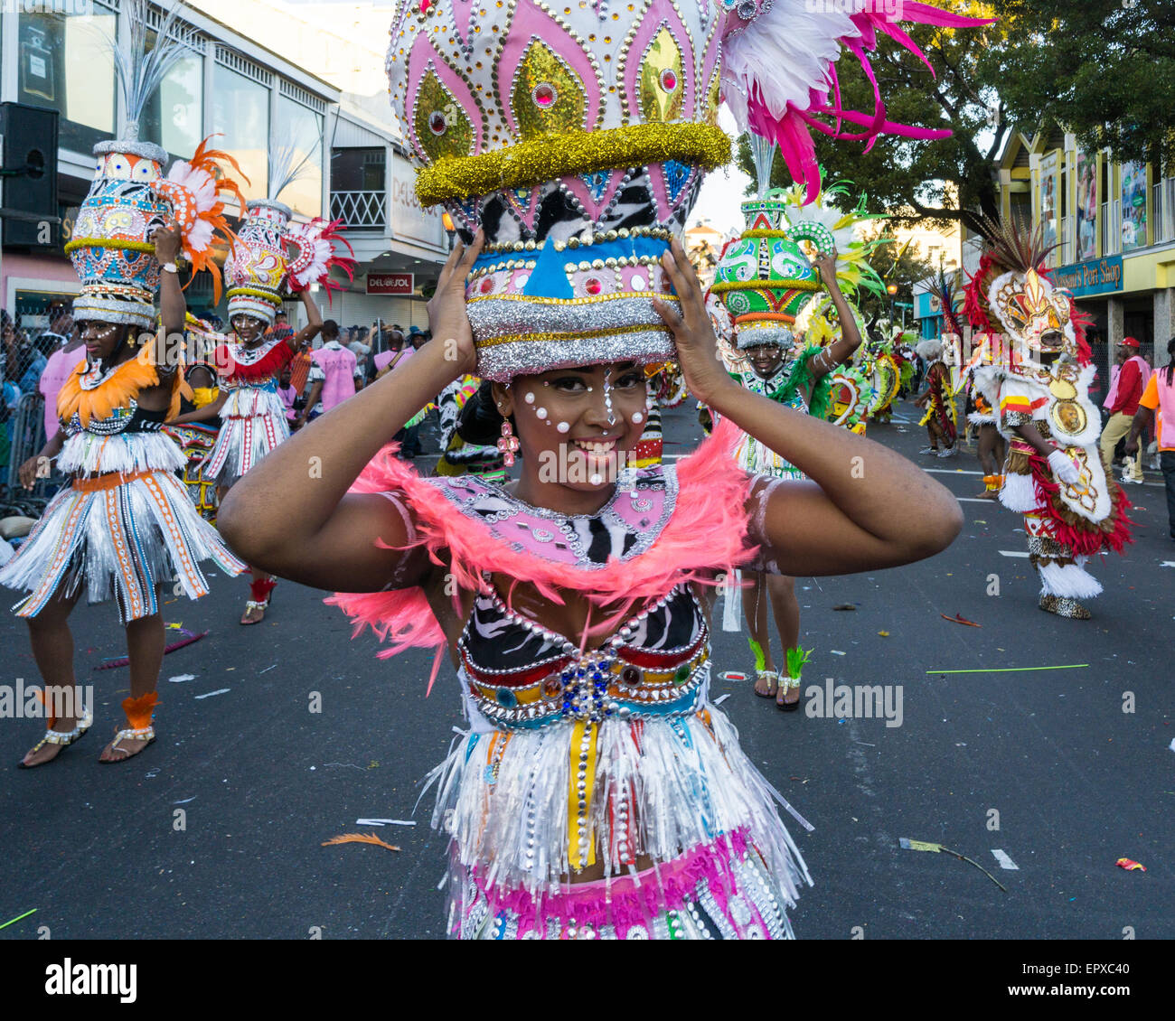 Junkanoo Boxing Day Parade Stock Photo Alamy