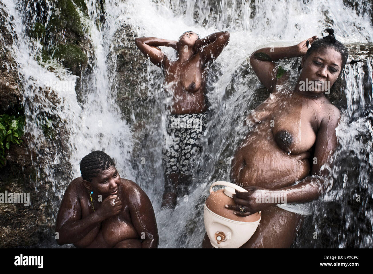 Voodoo Festival in Saut d'Eau, Haiti. 
