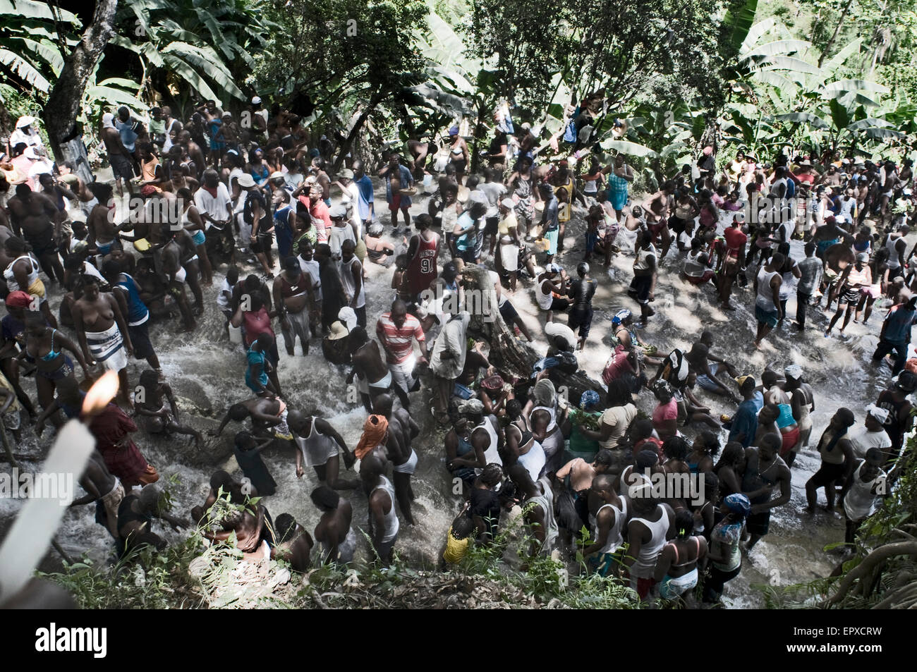 Saut D’eau Waterfall Haiti High Resolution Stock Photography and Images ...