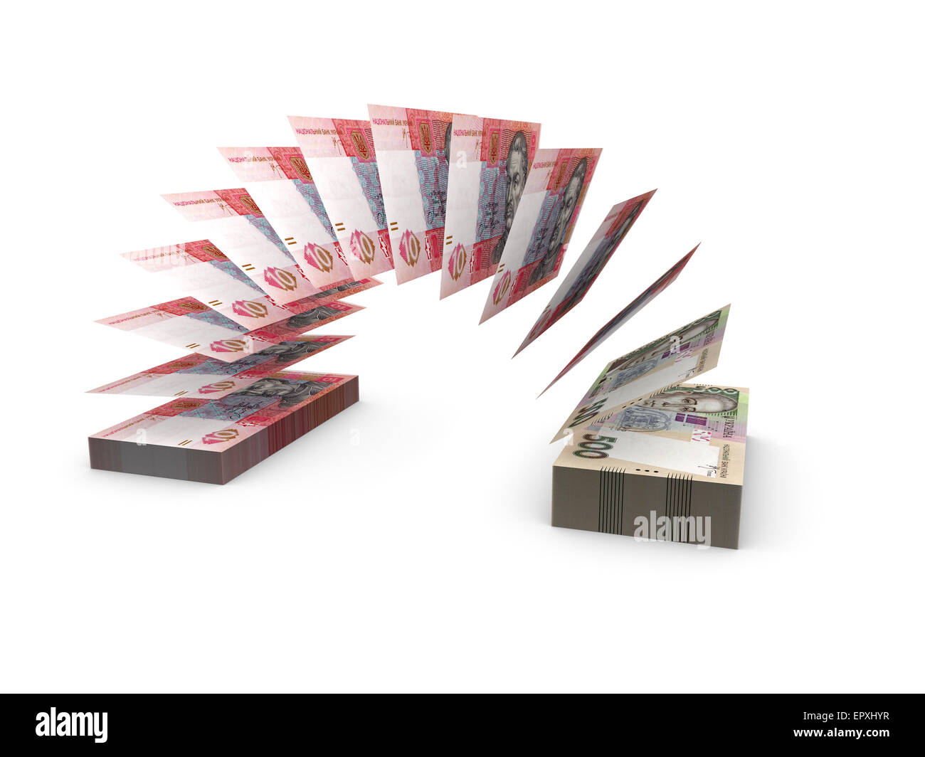 Flying banknotes hi-res stock photography and images - Alamy