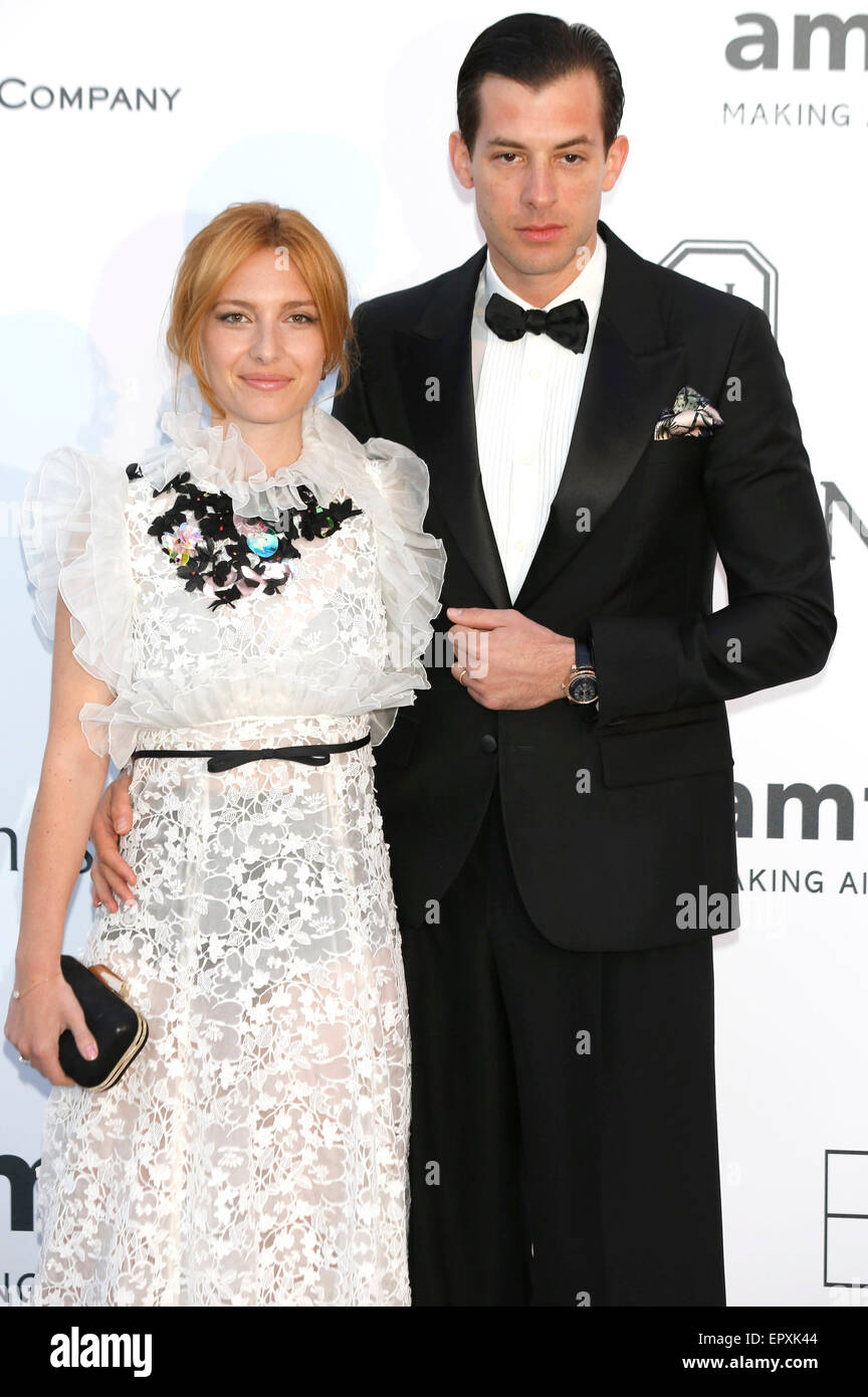 Josephine de la Baume and Mark Ronson attending the amfAR's Cinema Against Aids Gala during 68th Cannes Film Festival at Hotel du Cap-Eden-Roc in Antibes on May 21, 2015/picture alliance Stock Photo