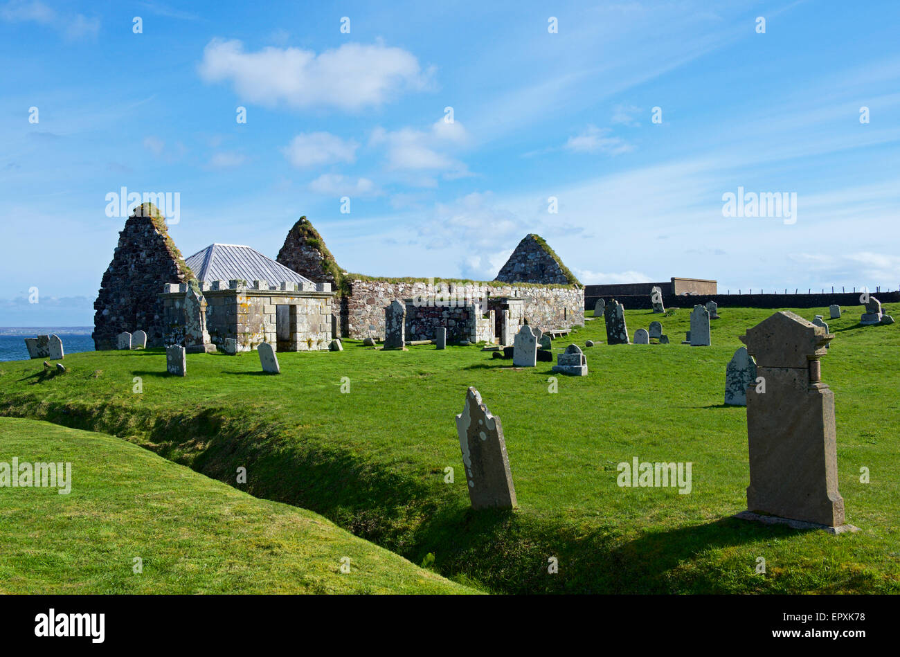 St Columba's Church, Ui, Isle of Lewis, Outer Hebrides, Scotland UK Stock Photo