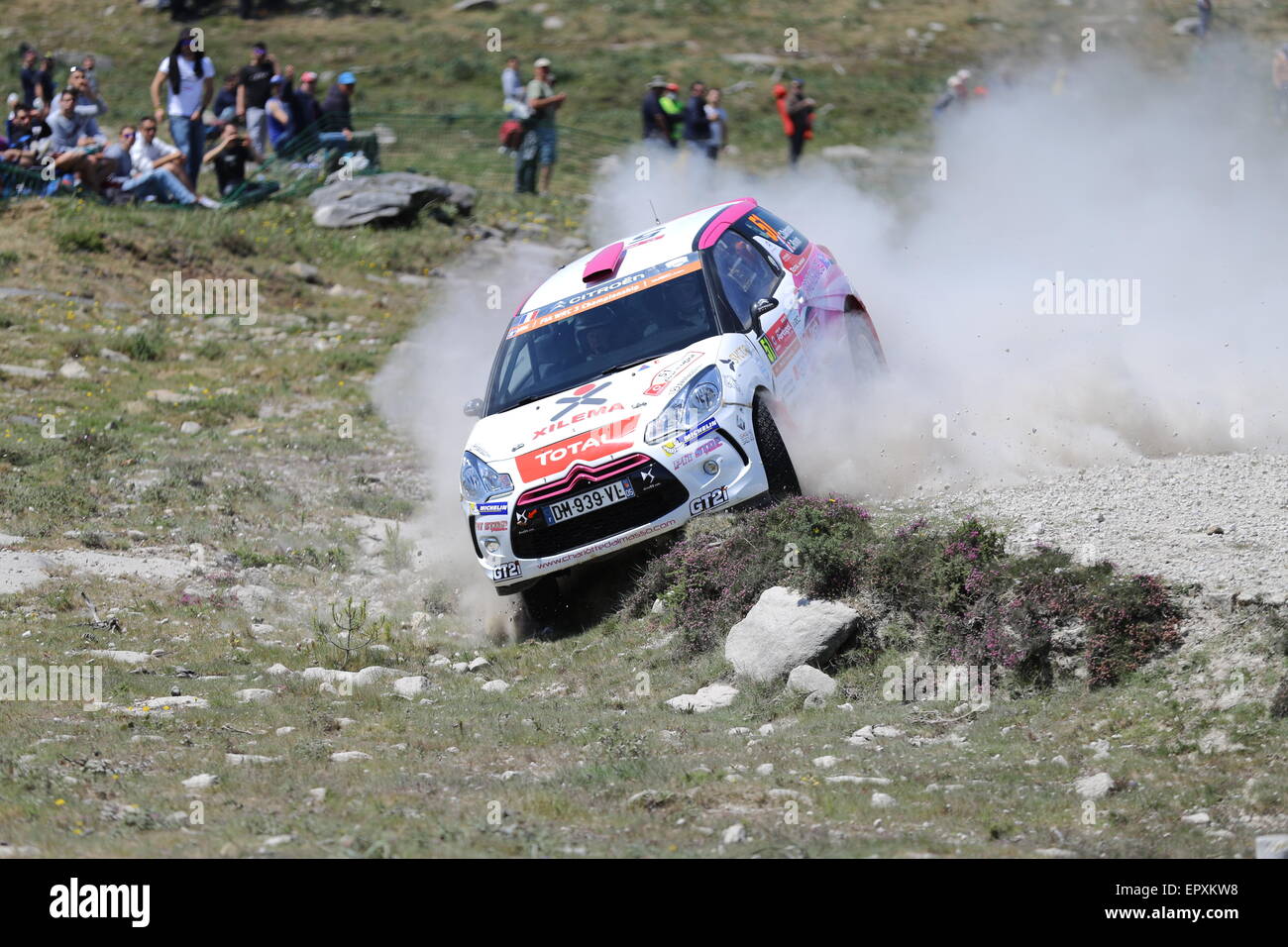 Rally Portugal 2015 Stock Photo