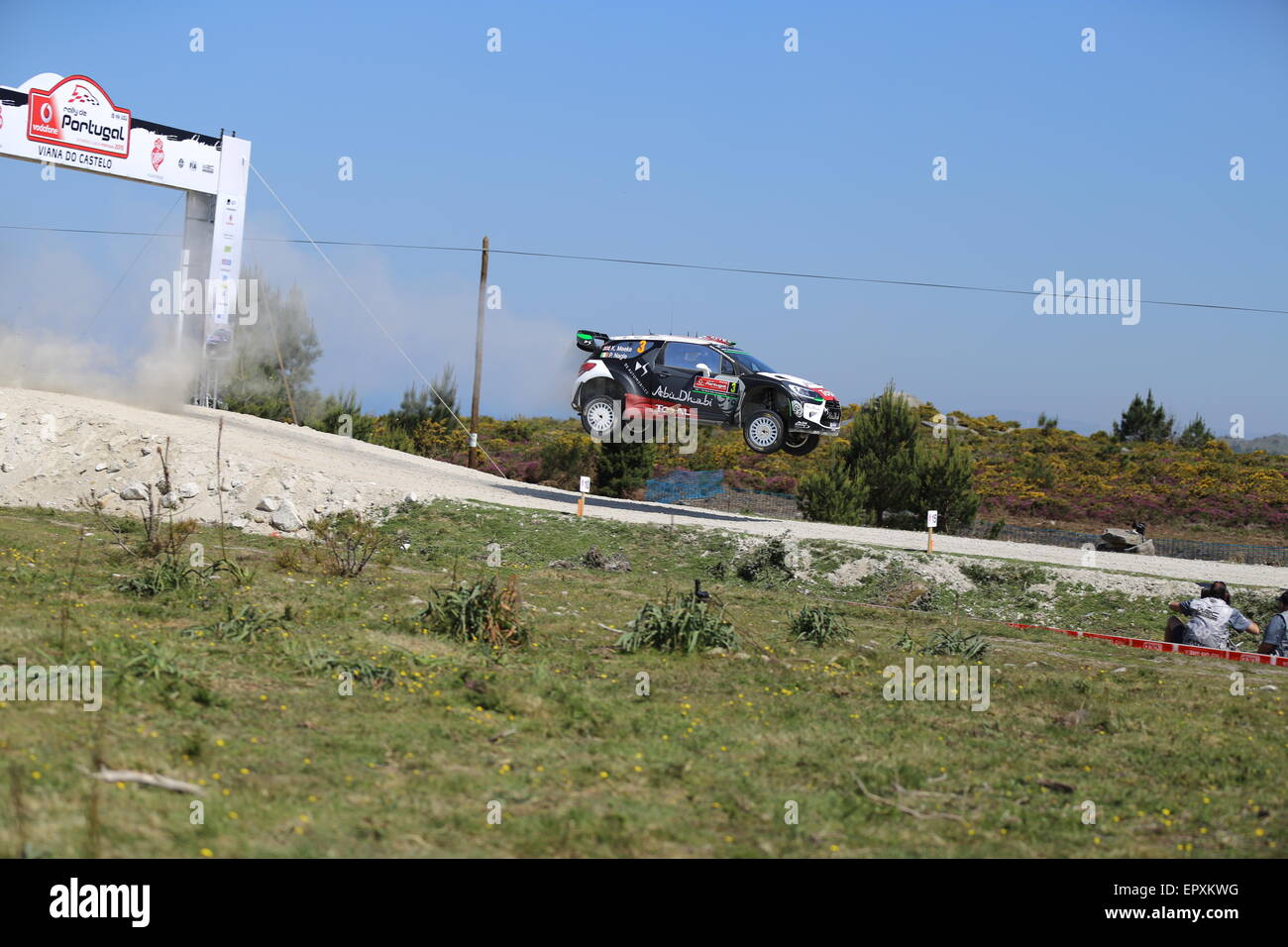 Rally Portugal 2015 Stock Photo