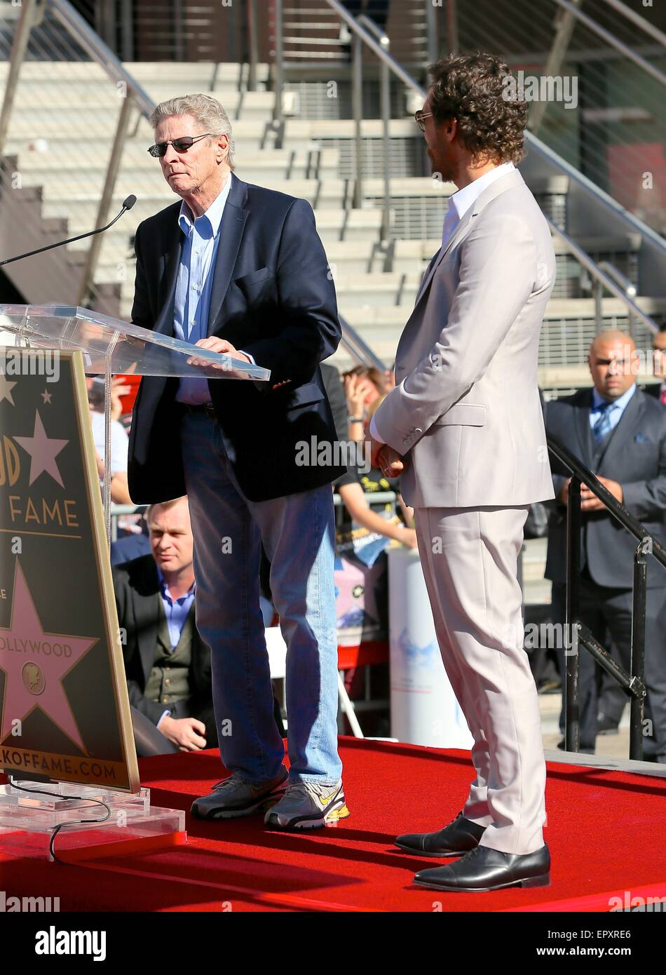 Matthew McConaughey honored with a star on The Hollywood Walk of Fame ...