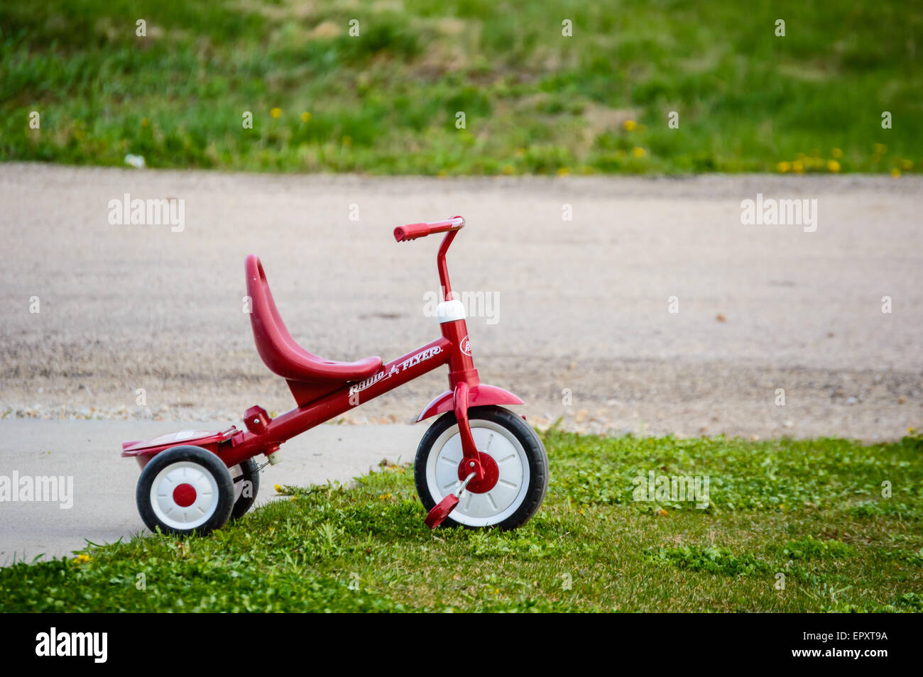 Radio flyer tricycle blue red and yellow hot sale