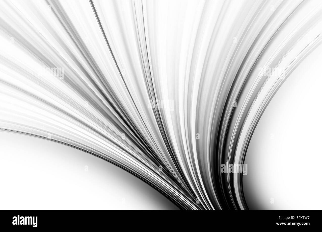 abstract black and white background and digital wave with motion blur ...