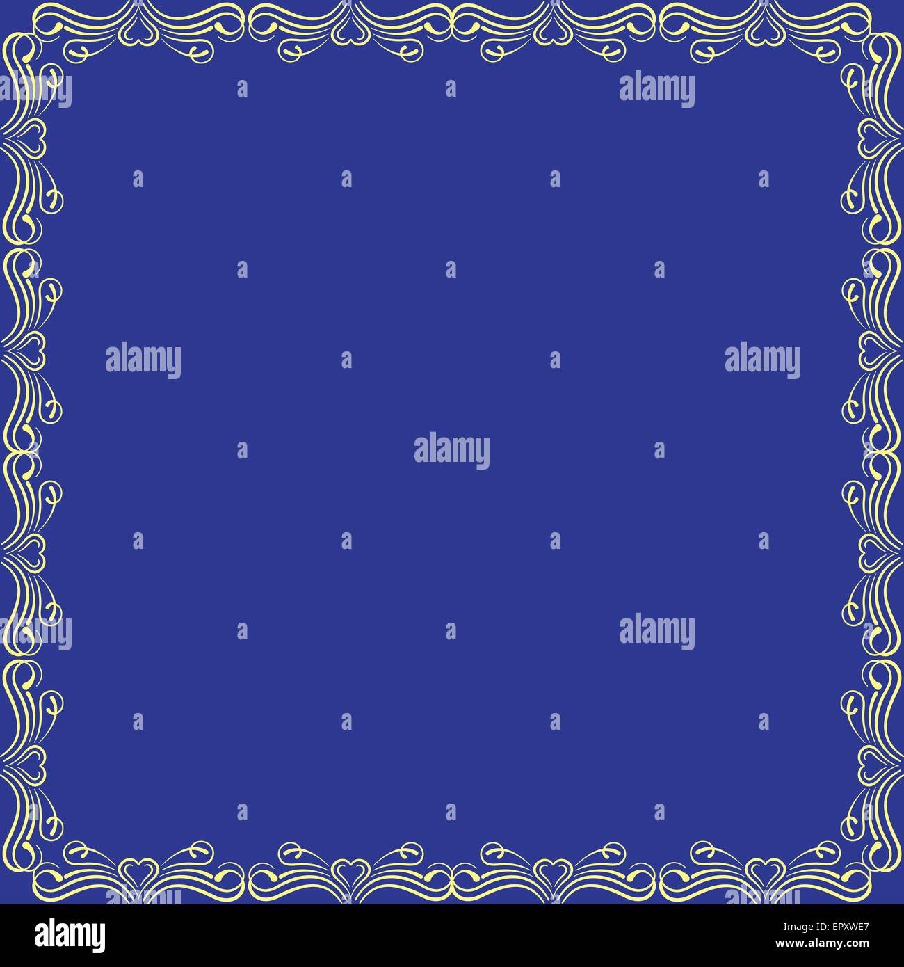 Border with decorative elements Stock Vector Image & Art - Alamy