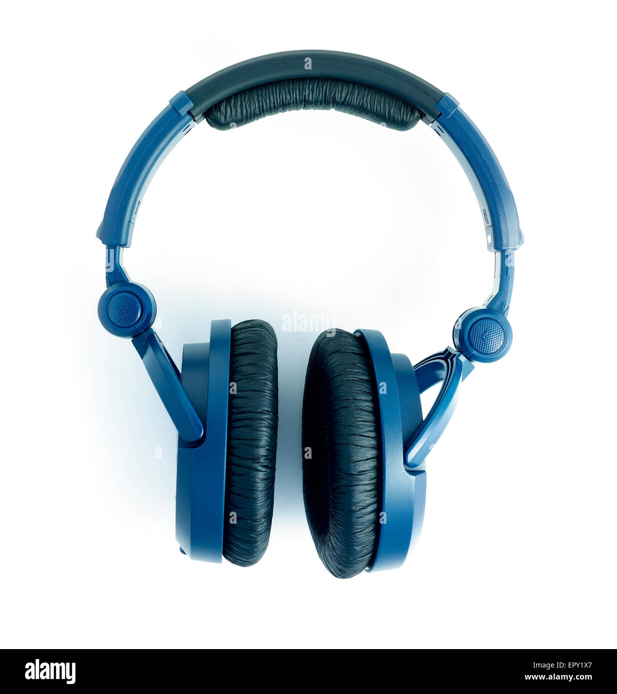 headphones isolated on a white background Stock Photo - Alamy