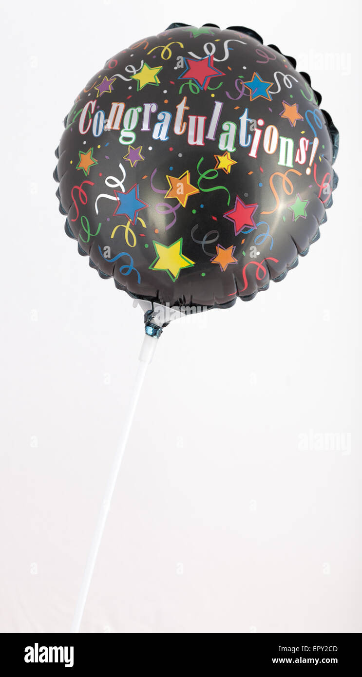 Congratulations balloon hi-res stock photography and images - Alamy