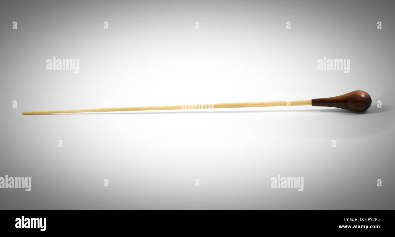 conductor's baton isolated on a white background Stock Photo Alamy