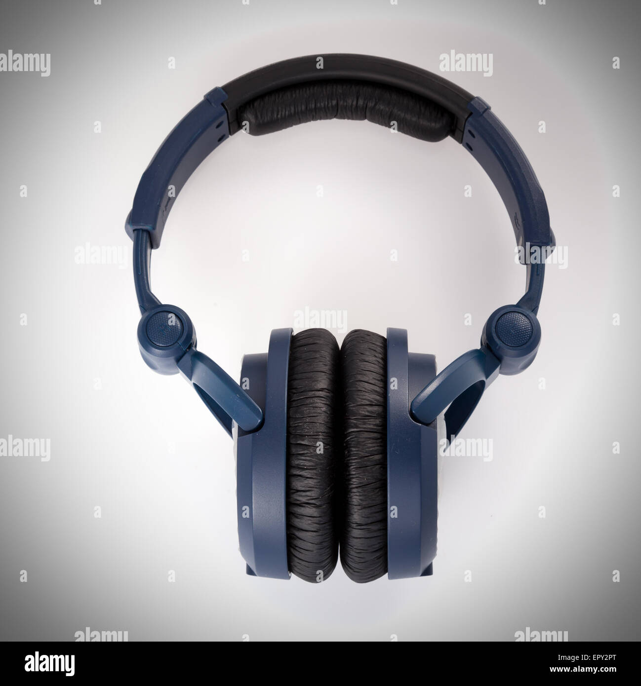 headphones isolated on a white background Stock Photo - Alamy