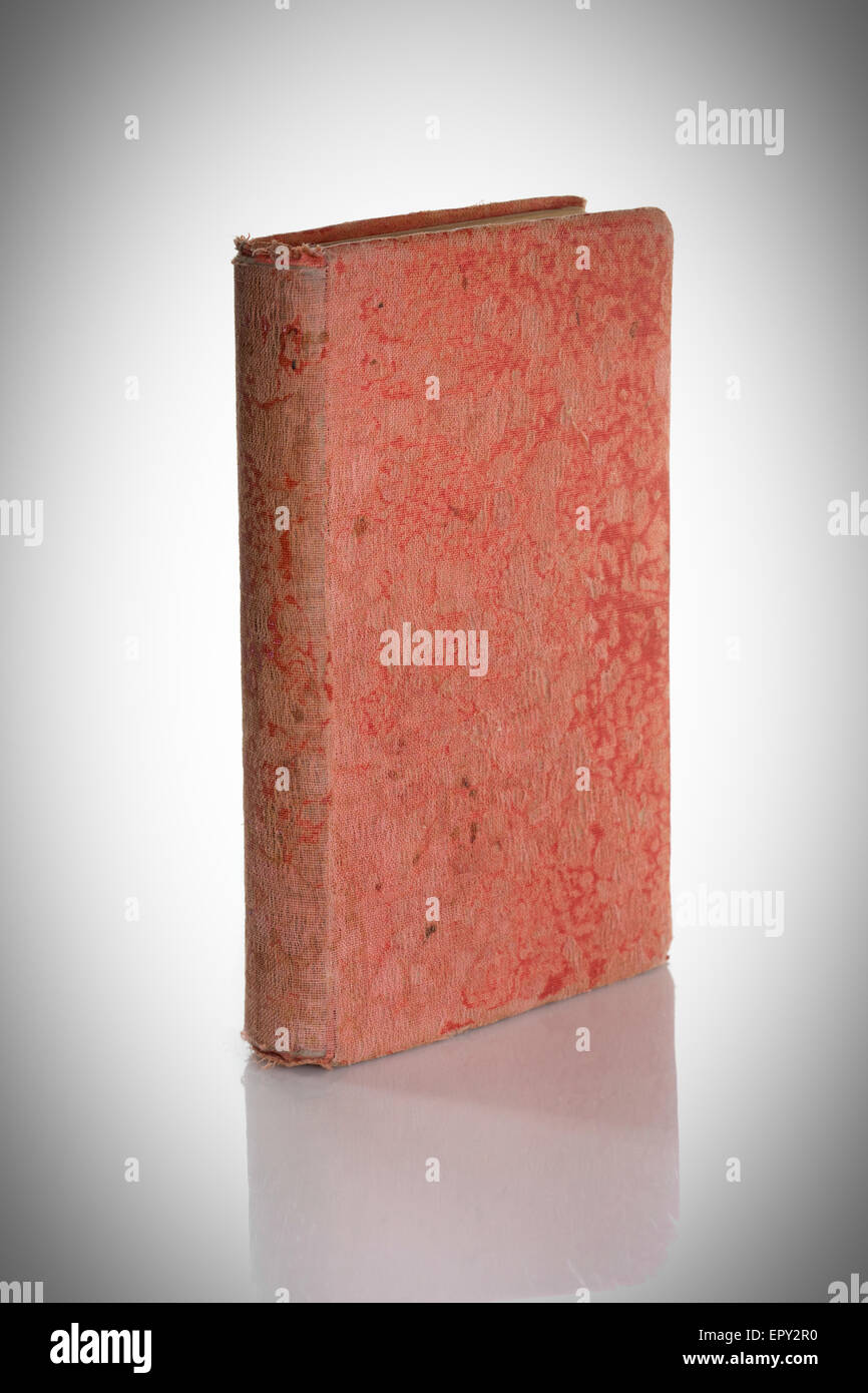 old book isolated on a white background Stock Photo - Alamy