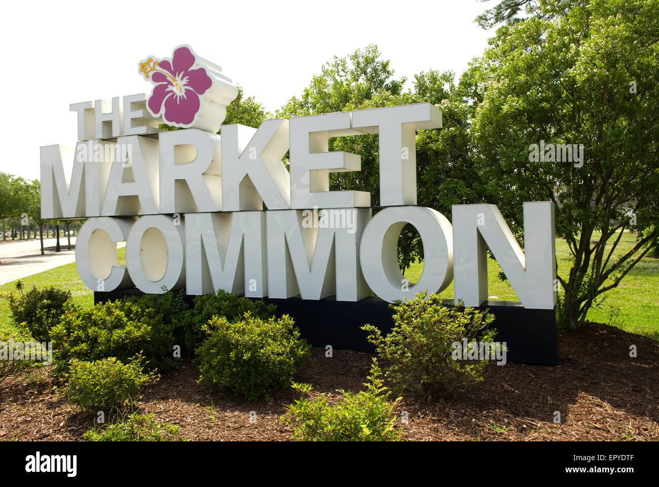 The Market Common Myrtle Beach SC USA Stock Photo
