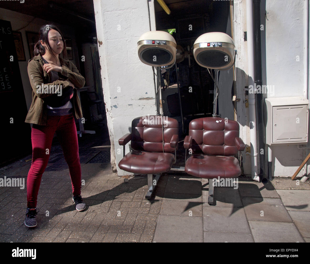 A scene from a sunny day at Upper Gardner Street Saturday Market in