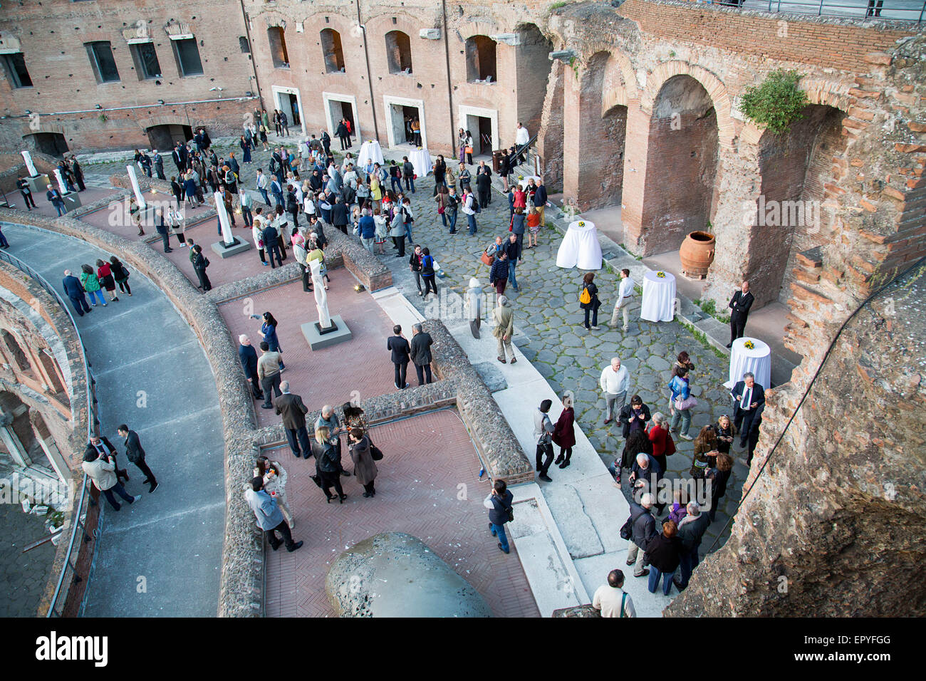 Rome, Italy. 21st May, 2015. The exhibition "Eternal City, Eternal