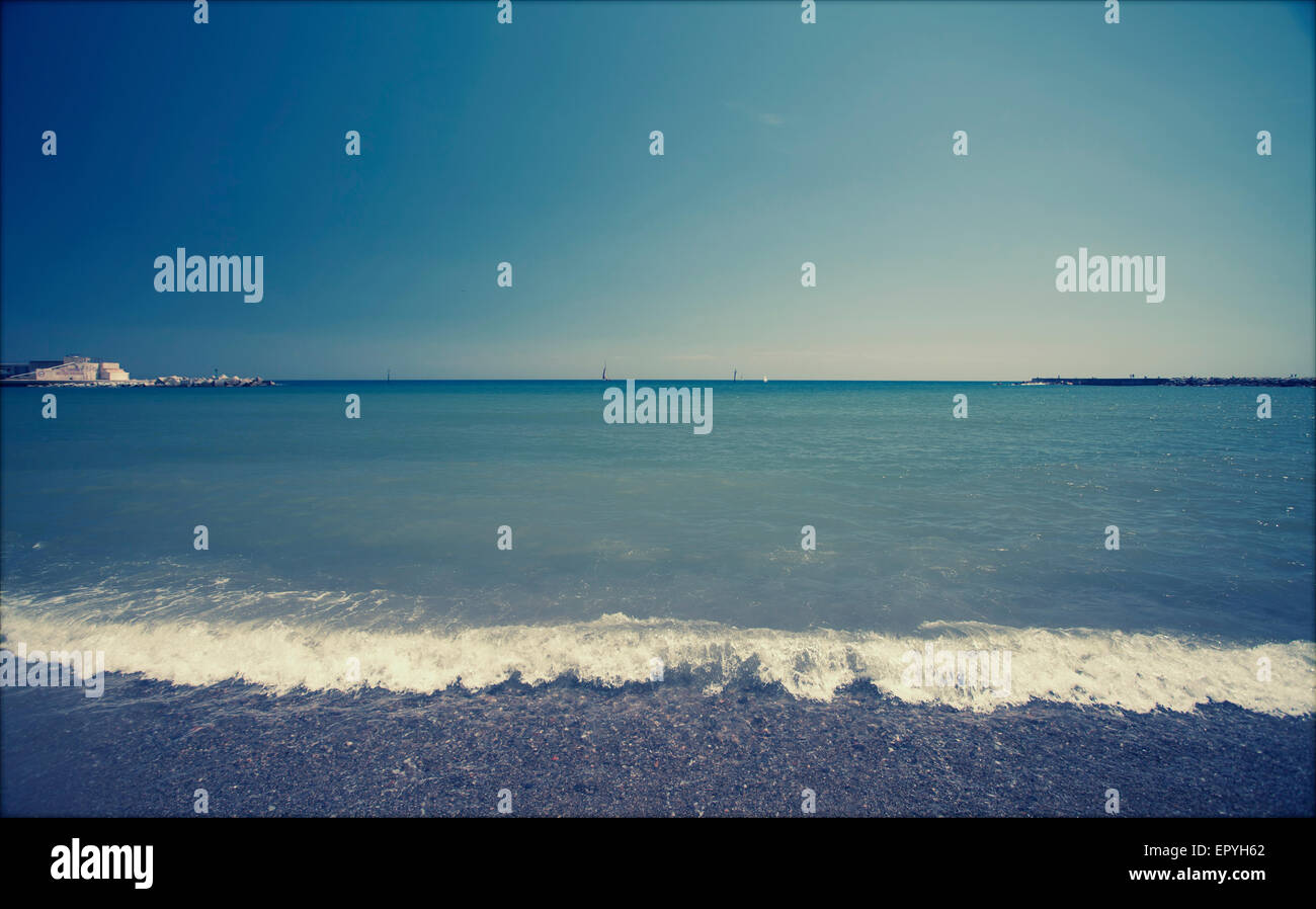 Vintage styled cloudy sky hi-res stock photography and images - Alamy
