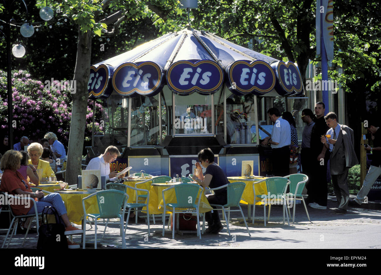 Ice cream parlour germany hires stock photography and images Alamy