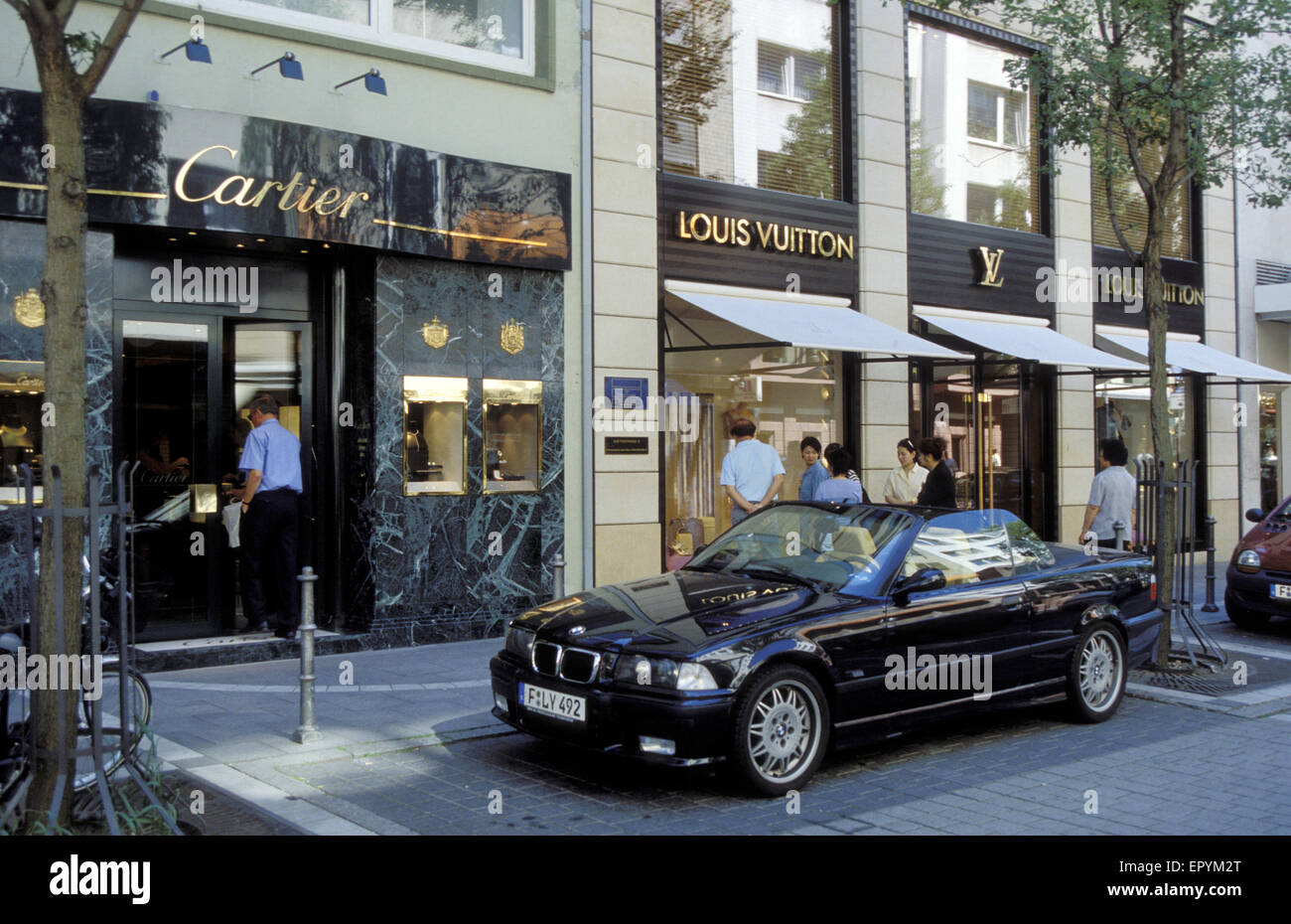 Shops shopping street goethestrasse frankfurt hi-res stock photography and  images - Alamy