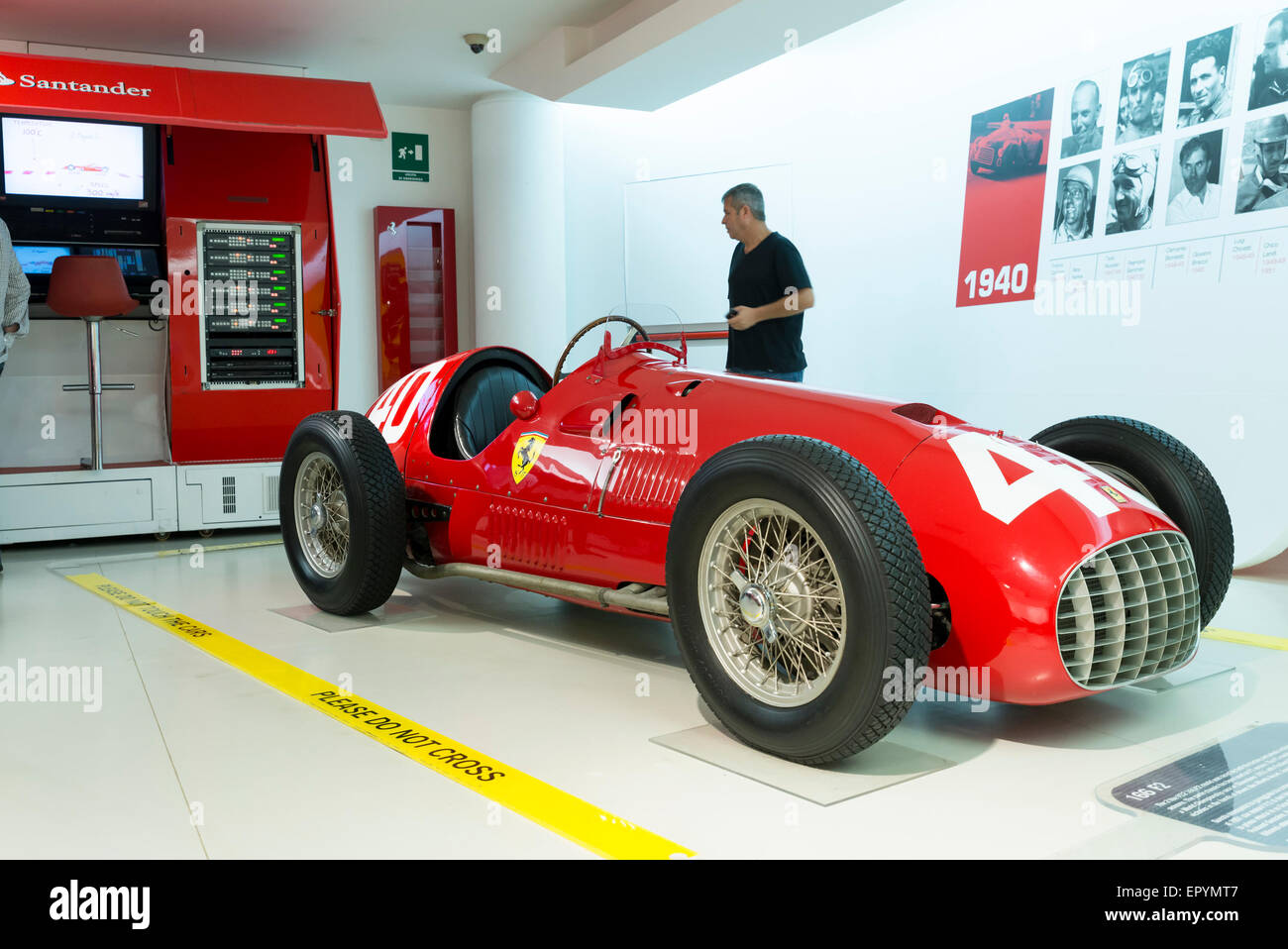Ferrari 166 F2, Ferrari Museum, Maranello, Italy Stock Photo