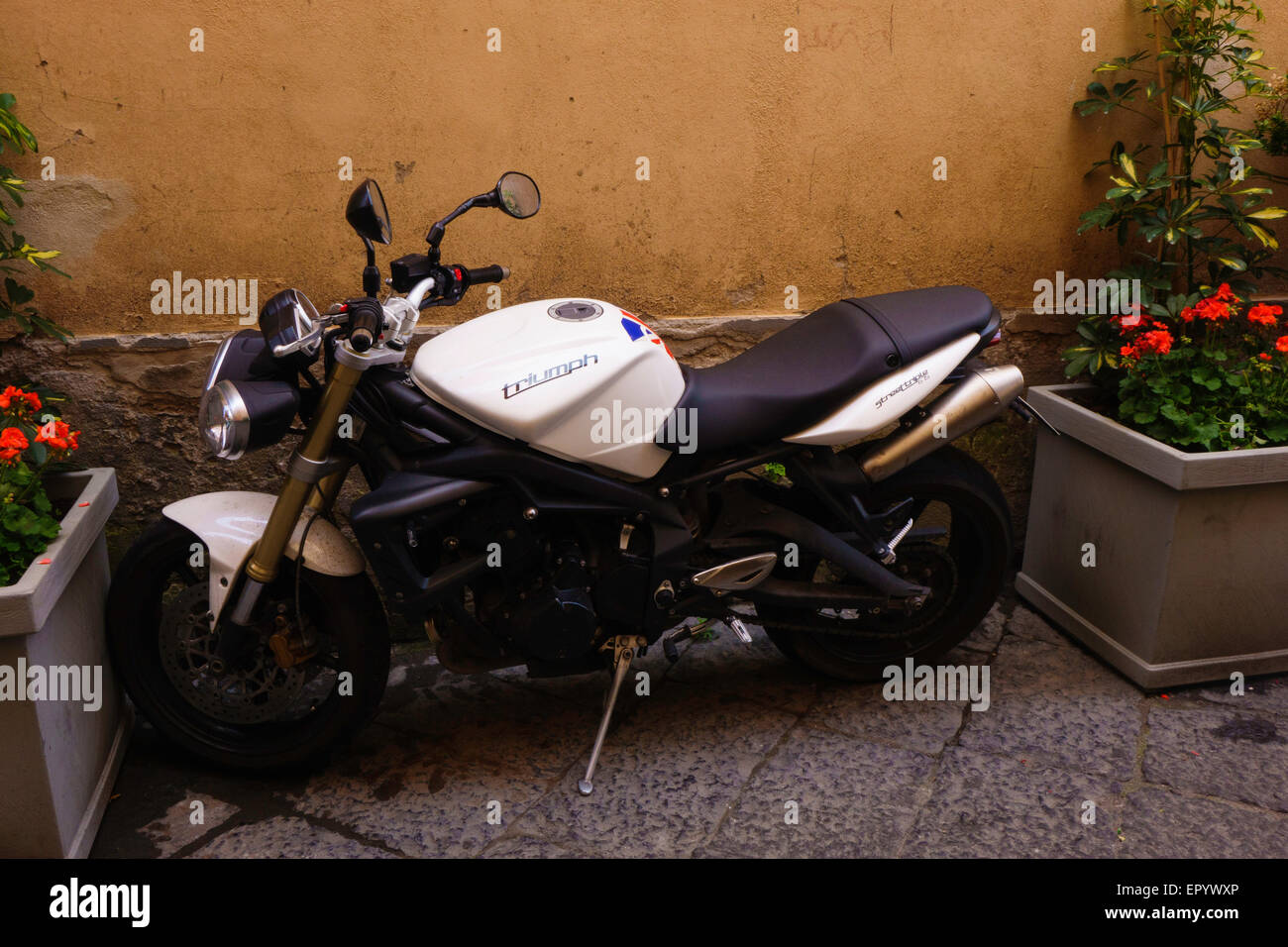 Motor Scooters Italy Stock Photo Alamy