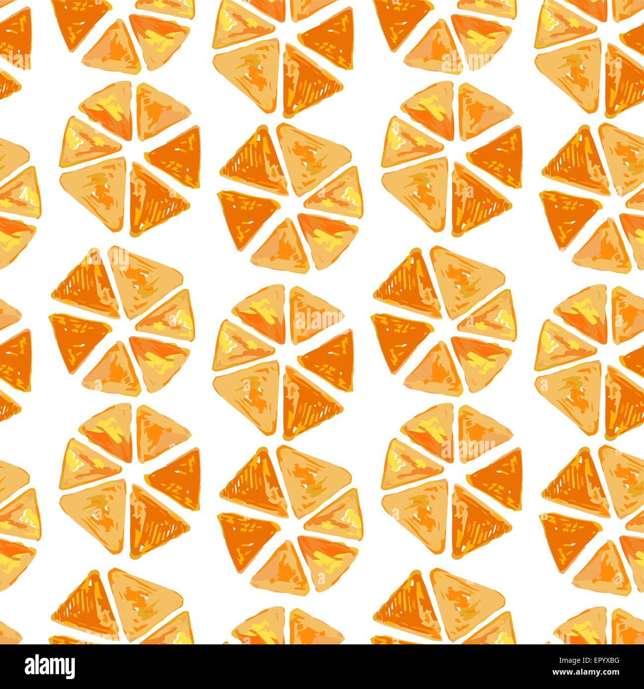 seamless hand drawn geometric pattern Stock Vector Image & Art - Alamy