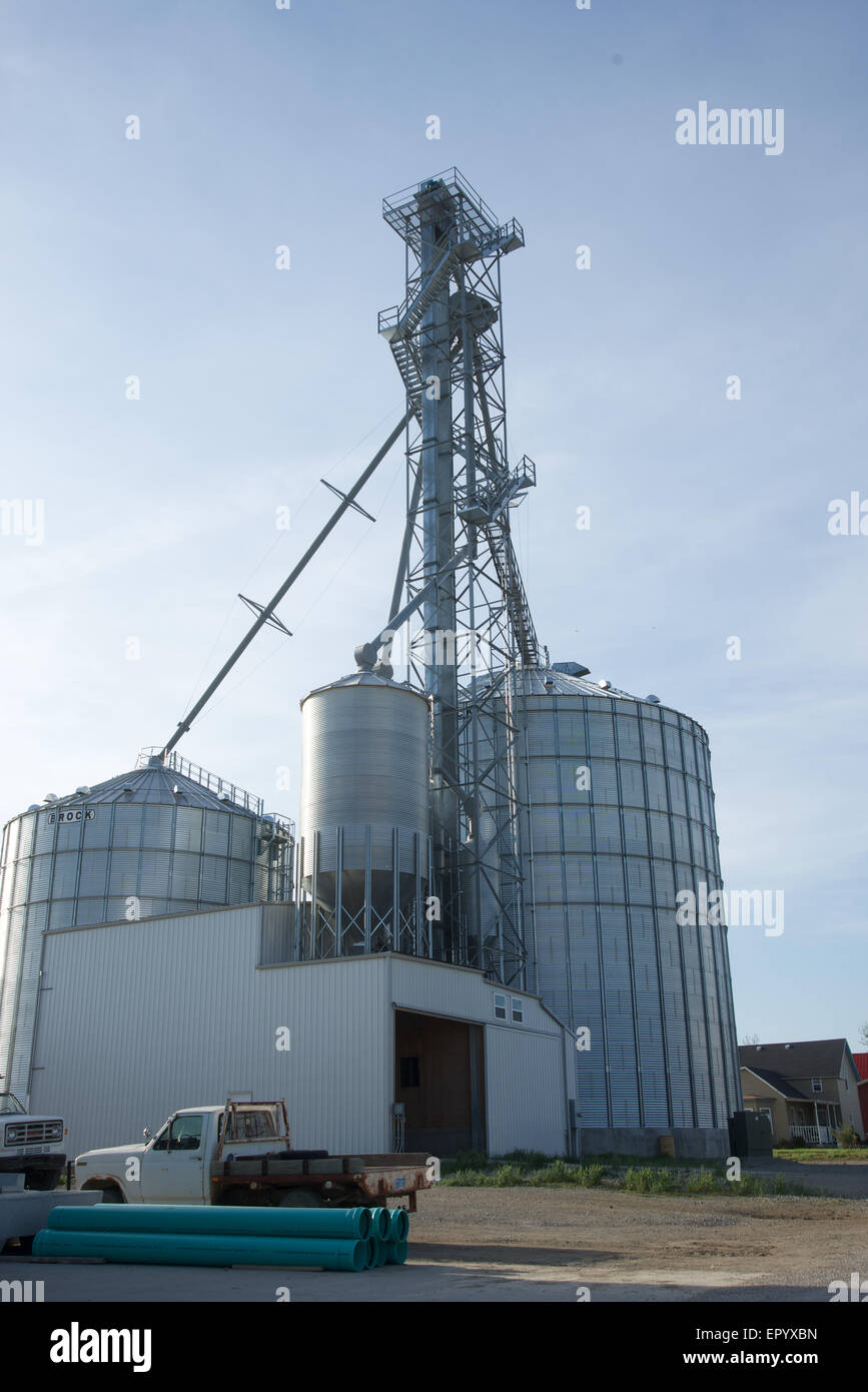 Reading, Kansas, USA, 30th May 2014 Grain Elevator. In the grain trade