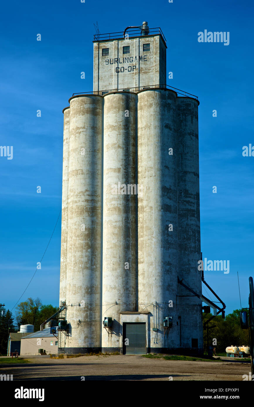 Burlingame, Kansas, USA, 3rd May,2014 The Burlingame CoOp. In the