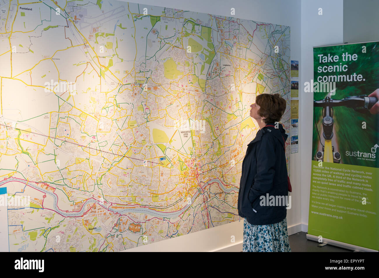 Newcastle upon tyne map hires stock photography and images Alamy