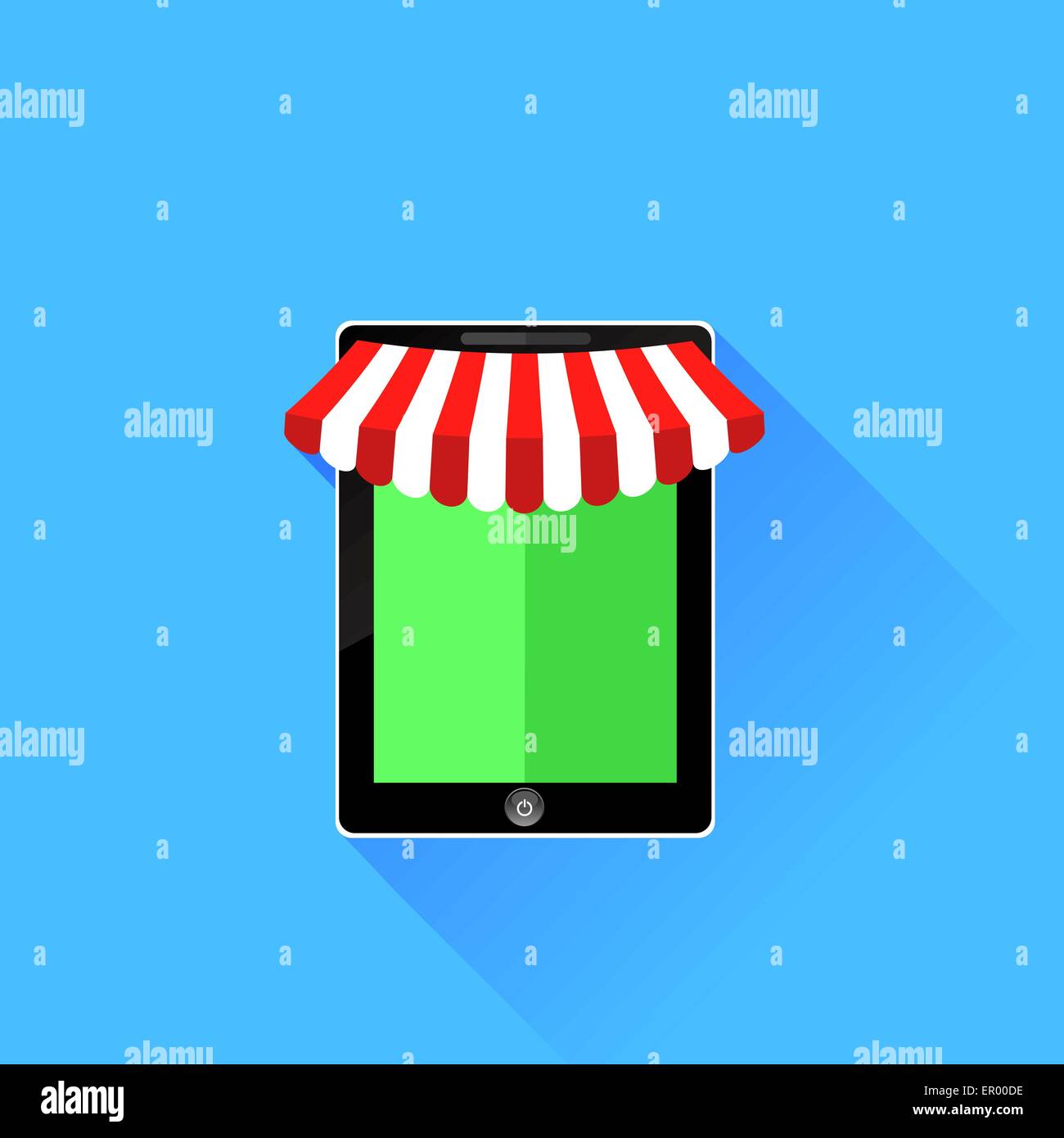 Mobile Store Icon Stock Vector Image & Art - Alamy