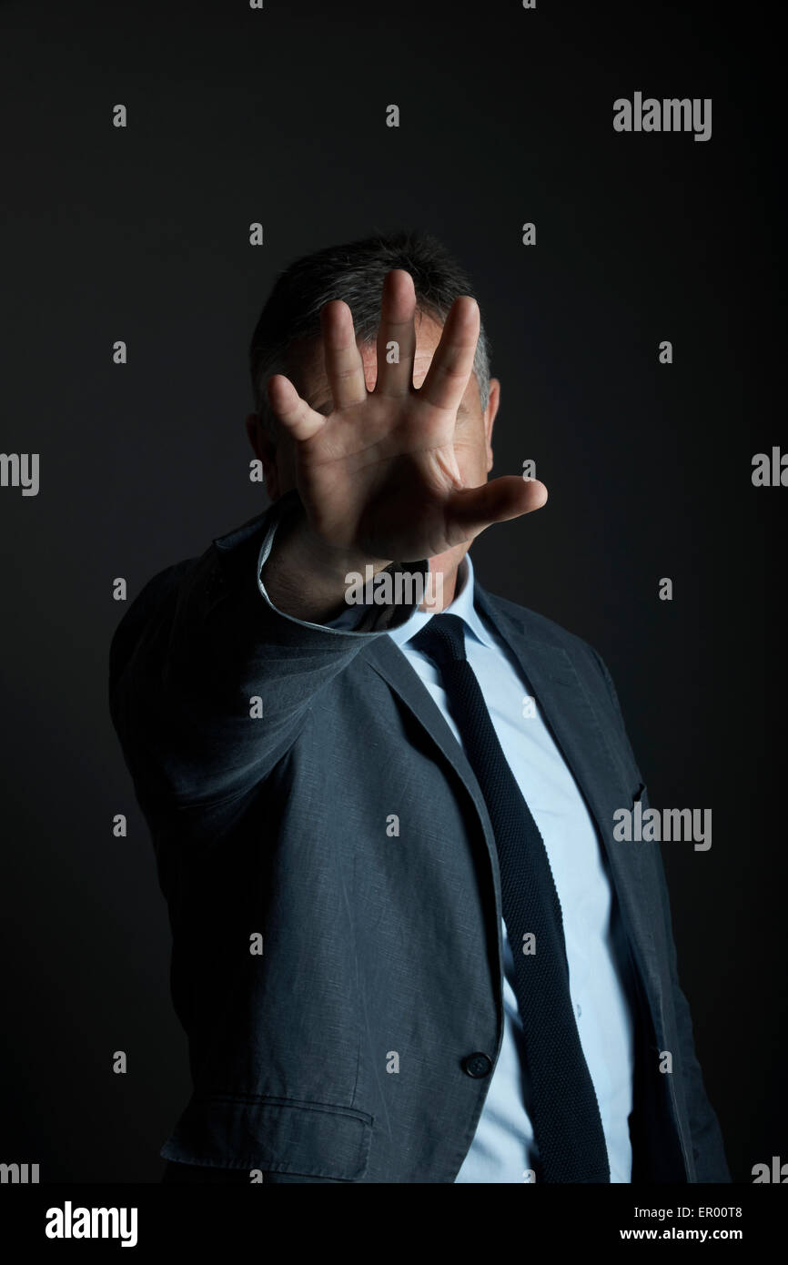 Andy McNab at the Oldie Literary Lunch 19/05/15 Stock Photo