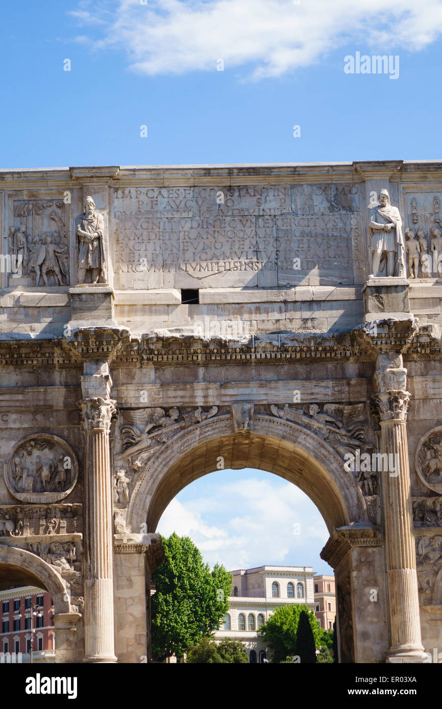 Arc di Costantino Rome Stock Photo
