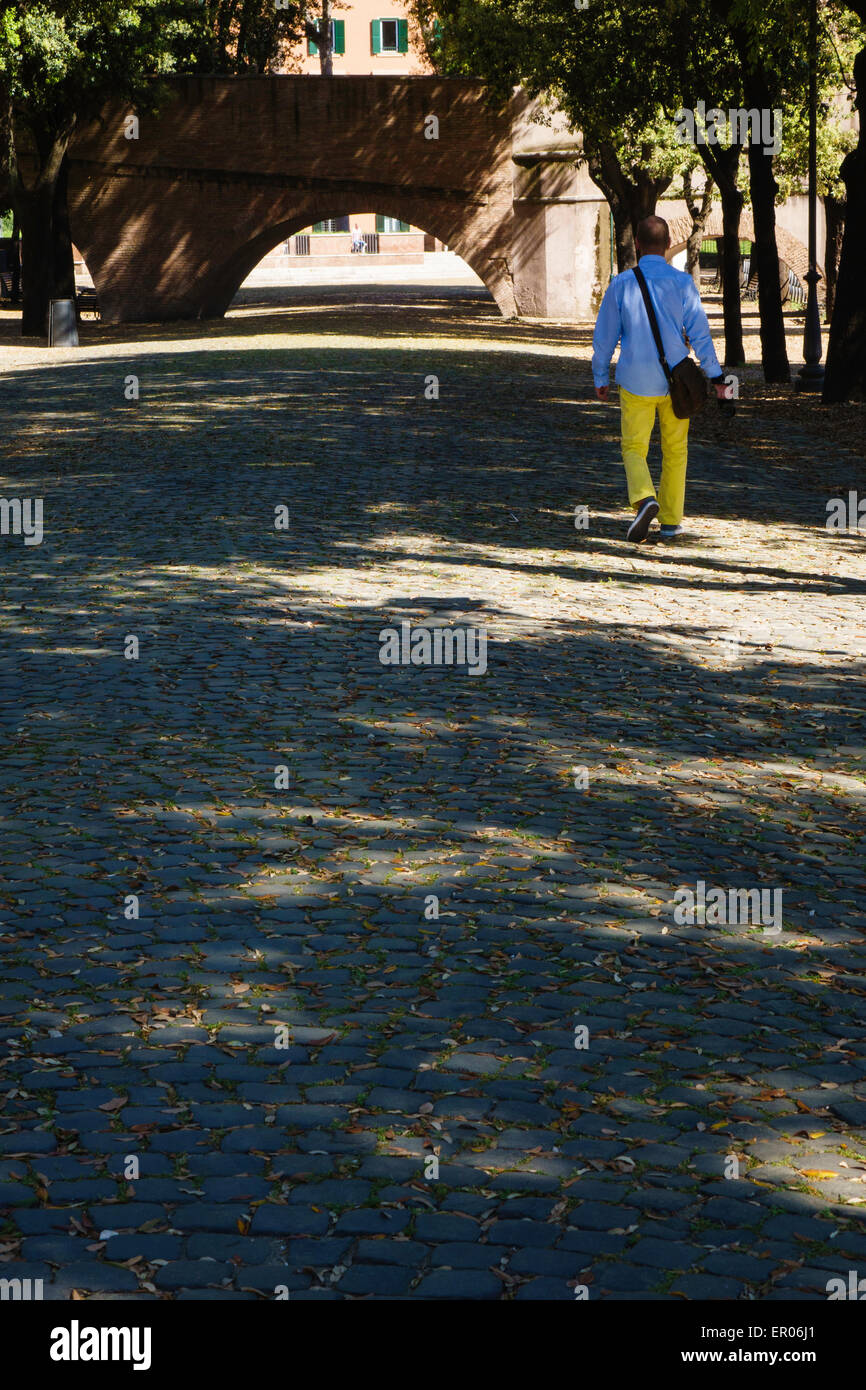 bridge in Rome Stock Photo - Alamy