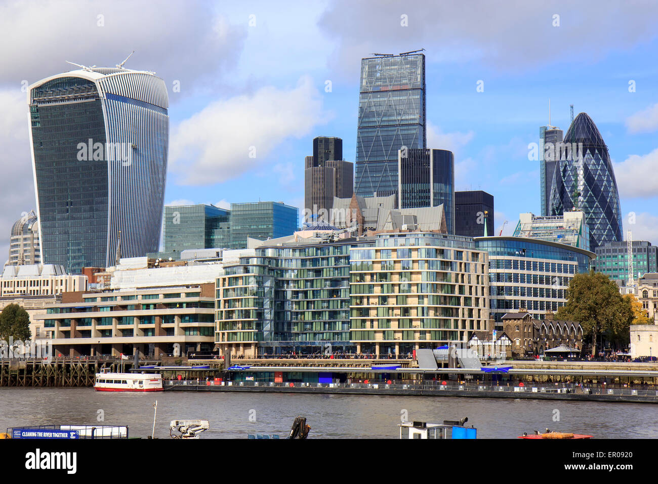 Skyscrapers of The City, London: