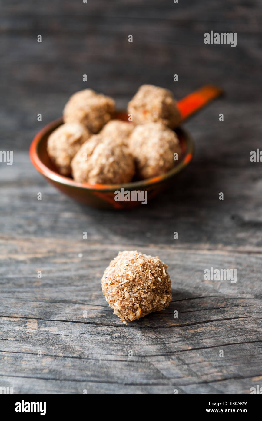 Raw snacks with nuts and seeds Stock Photo Alamy