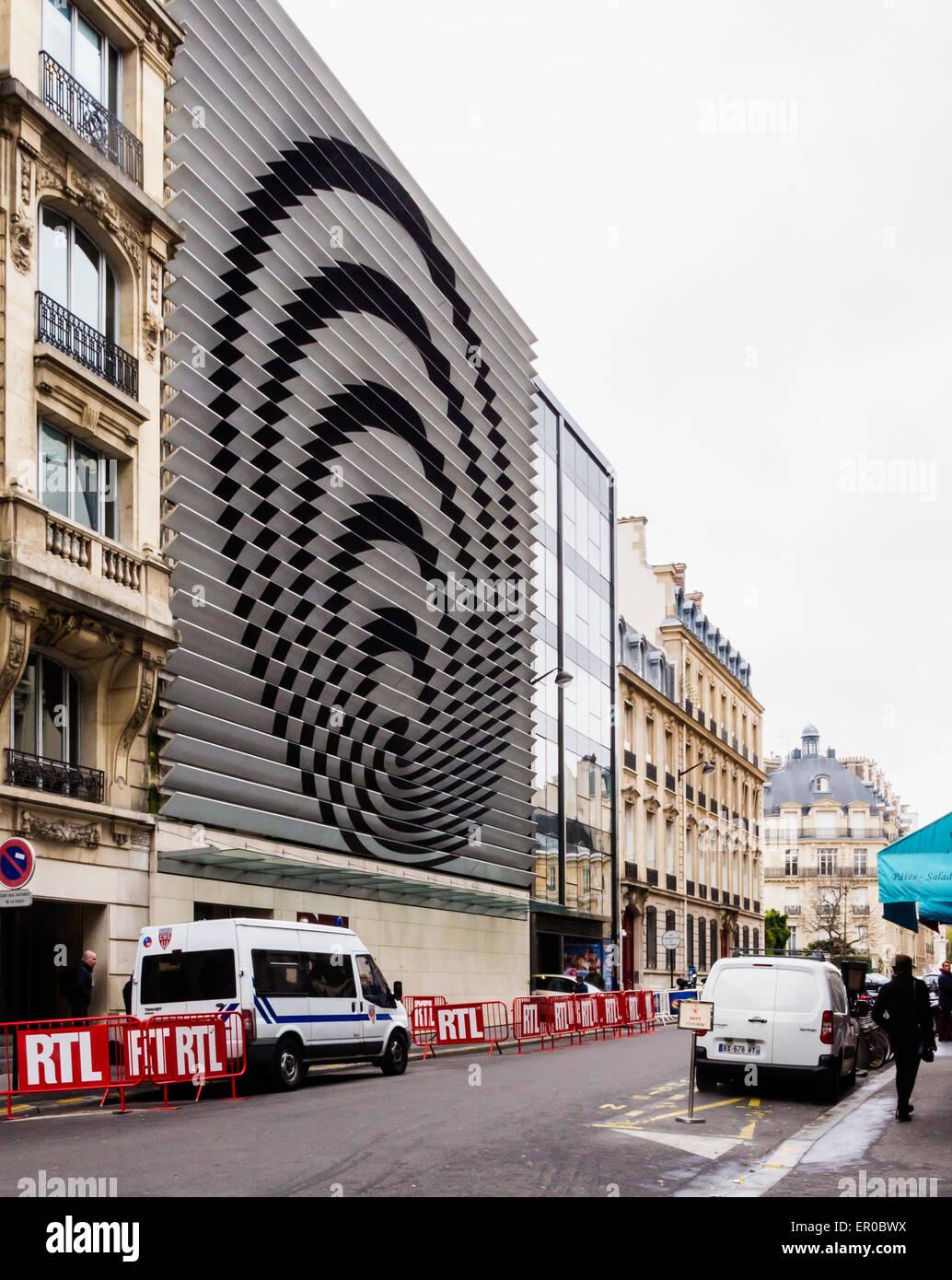 RTL building, formerly Radio Luxembourg, a French commercial radio network  owned by the RTL Group, Paris Stock Photo - Alamy