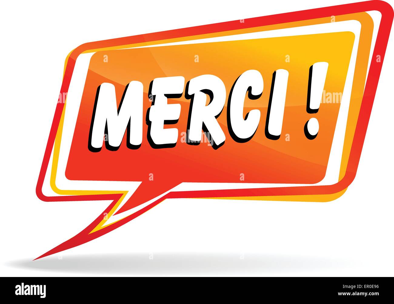 Thank you speech bubble hi-res stock photography and images - Alamy
