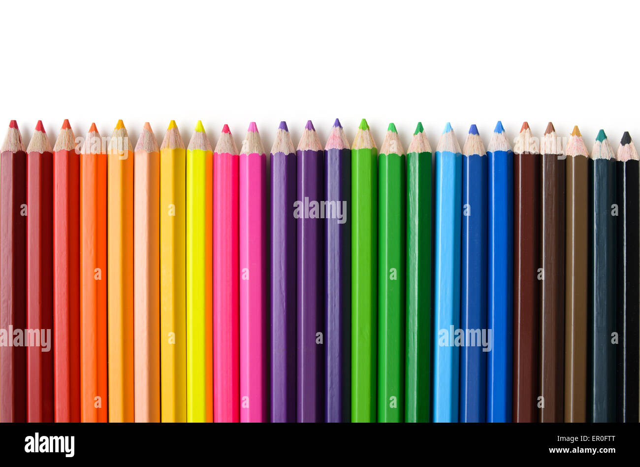 Pink crayons - Stock Illustration [68892082] - PIXTA